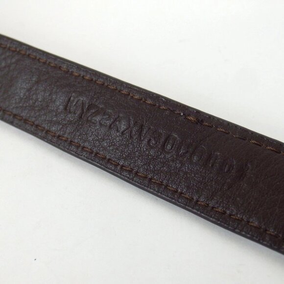 Authentic MCM MYZ2AXV30001 Studs bracelet PVC/leather [Used] - Picture 9 of 9